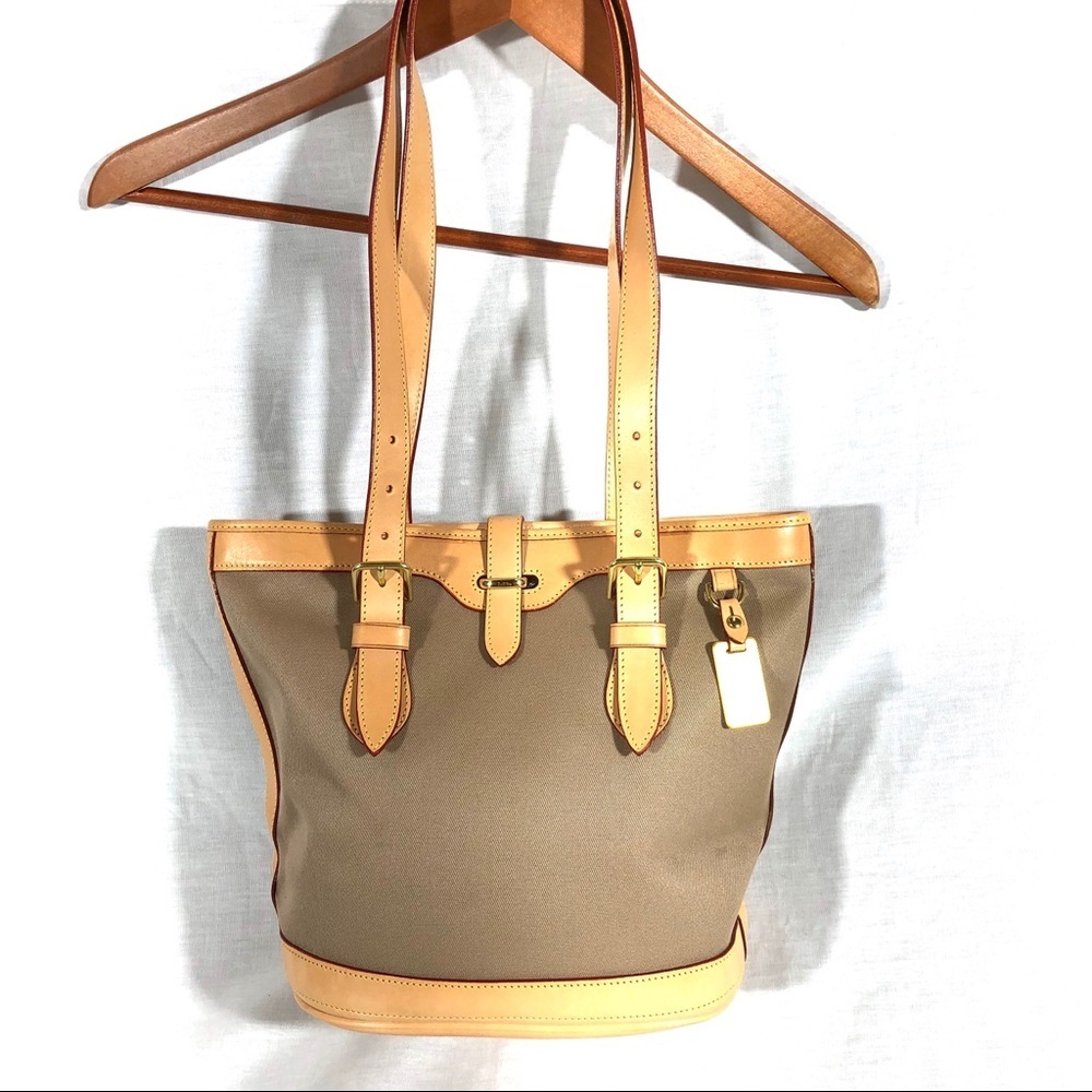 Dooney and Bourke Canvas Bucket shoulder purse